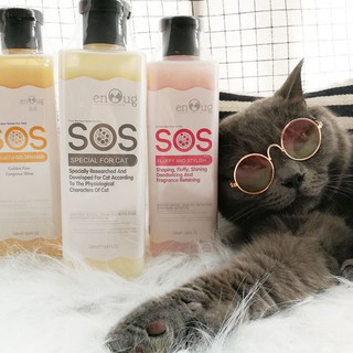 [ Chính Hãng ] tắm SOS cho mèo chai 530ml - Có tem tròn