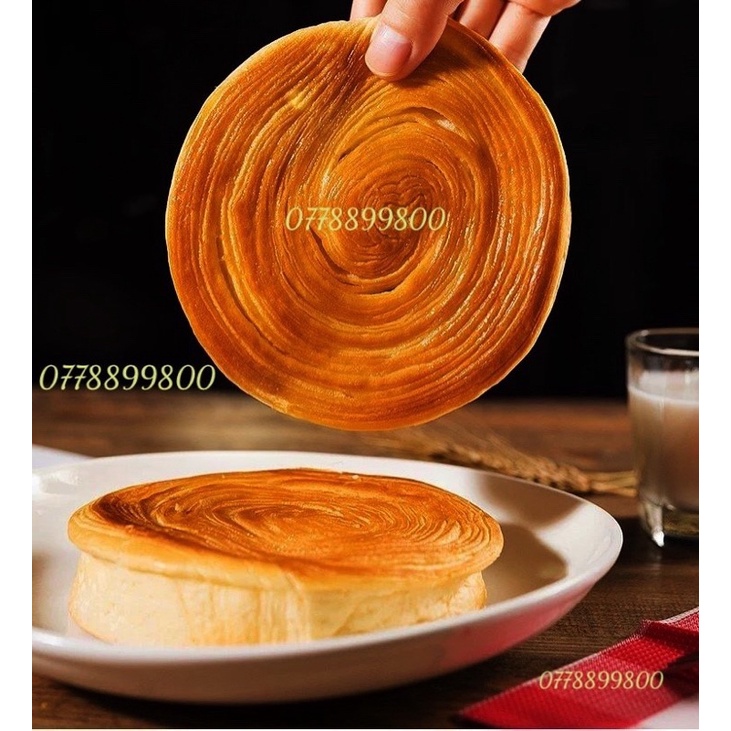 Lẻ một cái bánh mì ngàn lớp bơ phomai hiệu ông già Đài Loan 90g