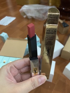 Son ysl slim mẫu bạc mới