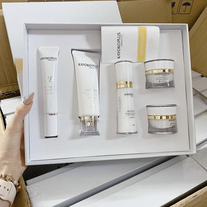 Bộ Mỹ Phẩm Kayoko Plus Trắng 5in1  Cao Cấp Nhật Bản Giá Gốc
