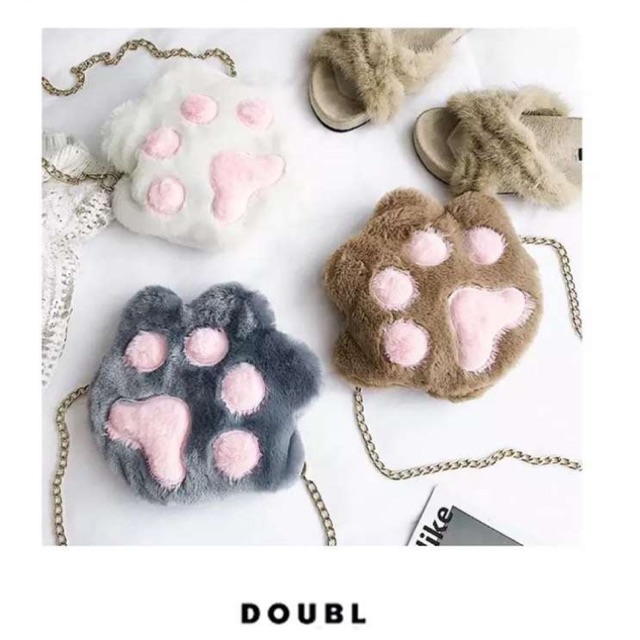 Túi chân mèo ulzzang cực xinh - Ảnh thật ❤️