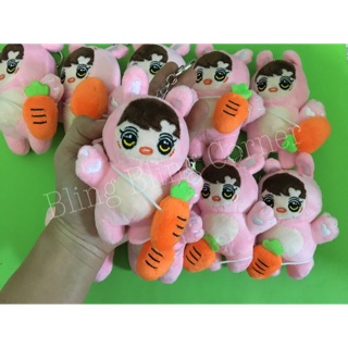 Móc khoá nhồi bông doll Jungkook BTS 12cm