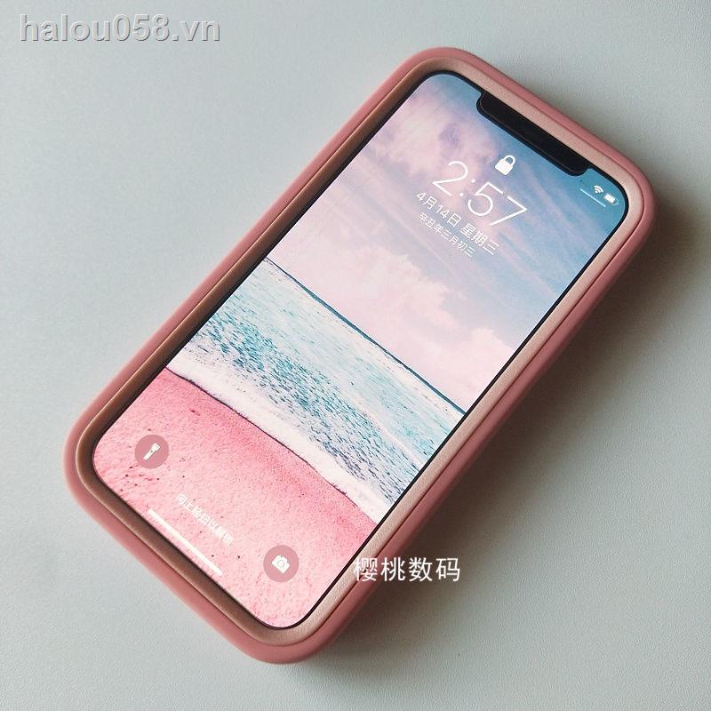 Ốp điện thoại silicon họa tiết gợn sóng chống rơi dành cho Iphone 12 Pro Max X 11 8 Plus