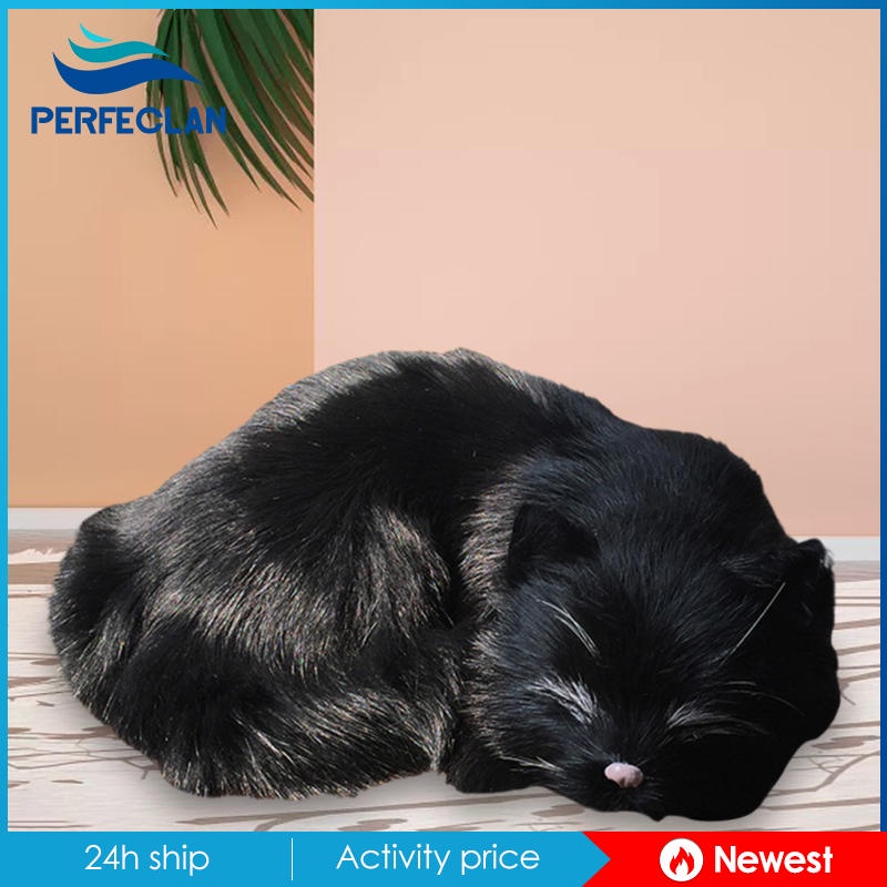 [Perfeclan] Búp Bê Nhồi Bông Hình Mèo Đen Sống Động