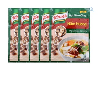 Combo 5 gói Hạt nêm Knorr 3 nấm ngon 50g