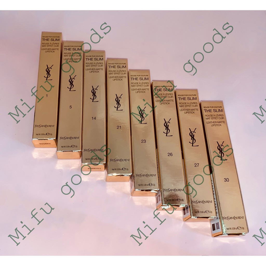 {XẢ TẾT}    Son YSL The Slim