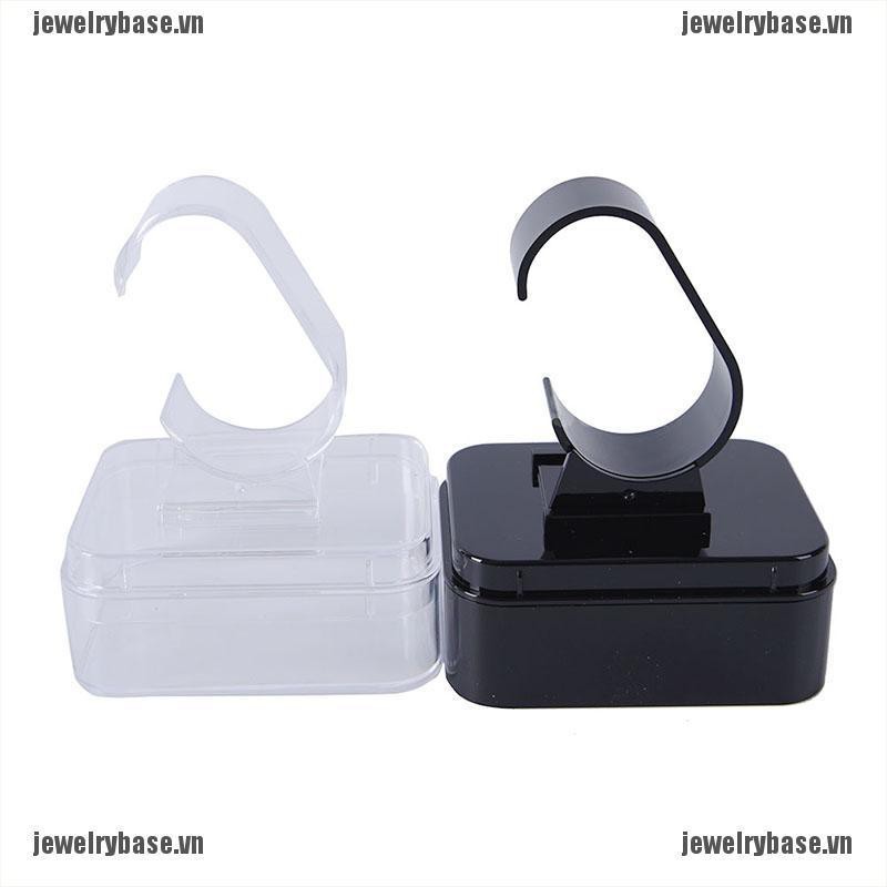 [Base] 1x plastic watch display holder stand rack showcase tool stand case winder [VN]