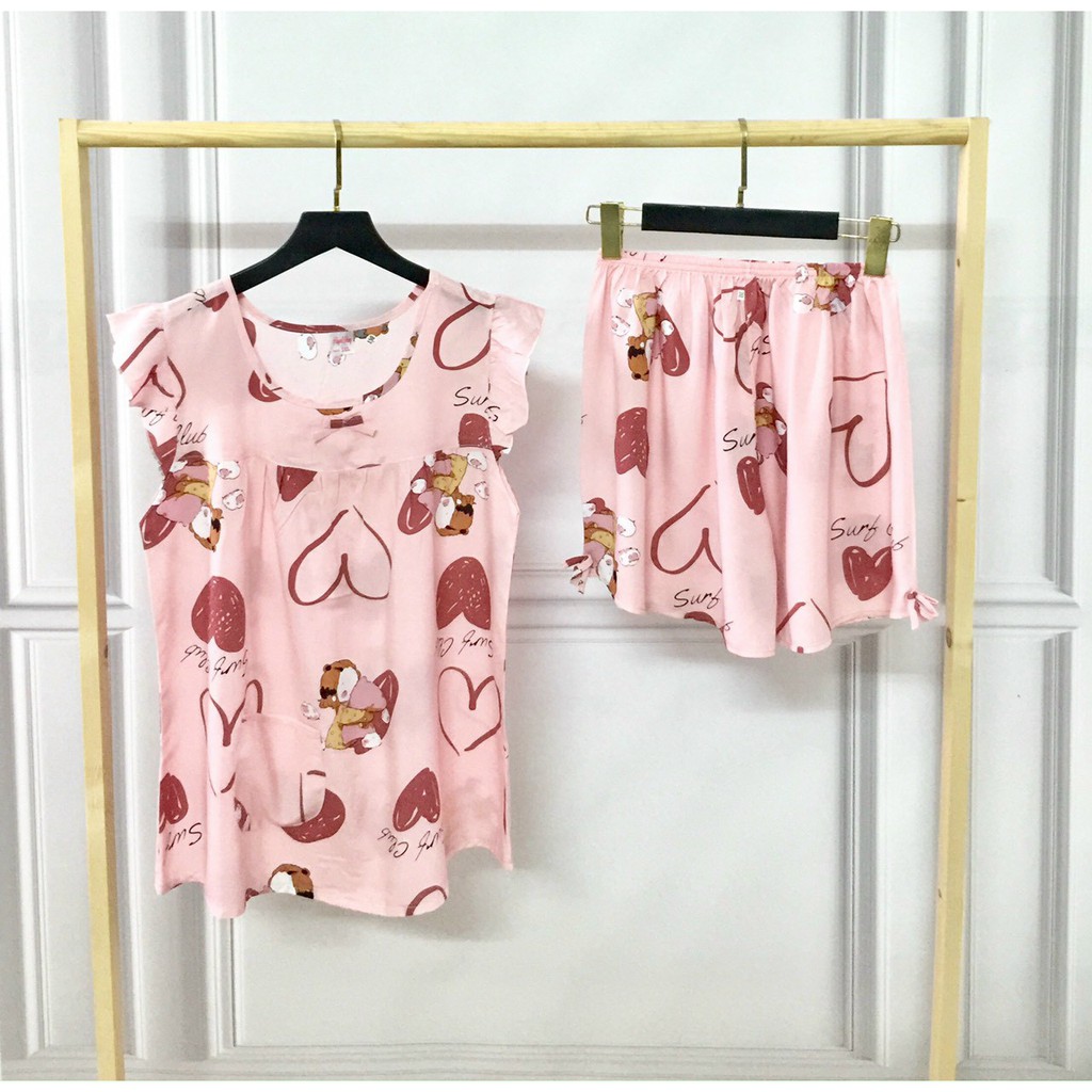 <1XL-2XL>ĐÙI CÁNH TIÊN -  Đồ Bộ Tole 2 da cao cấp loại 1