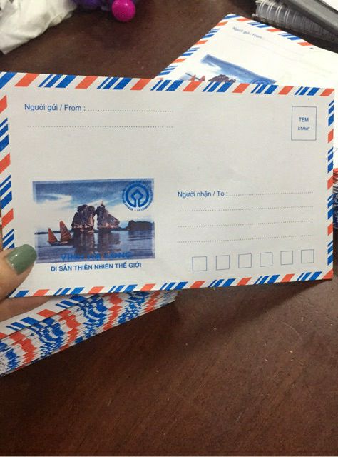 Tập 100 phong bì loai 1 dày đẹp