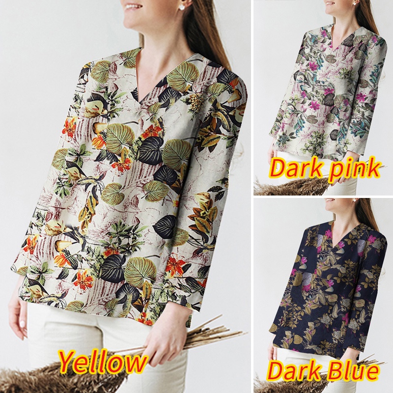 Zanzea Áo Nữ Tay Dài Cổ Chữ V Thời Trang Quyến Rũ