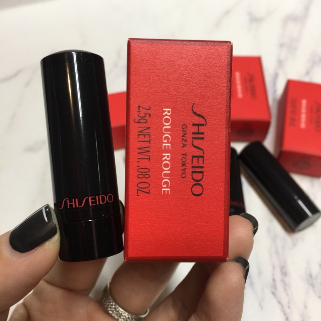 💋 SON SHISEIDO ROUGE ROUGE 2.5G 💋 Mini mà trọng lượng gần bằng full đó các chế Sa.le chỉ 1/4 giá full