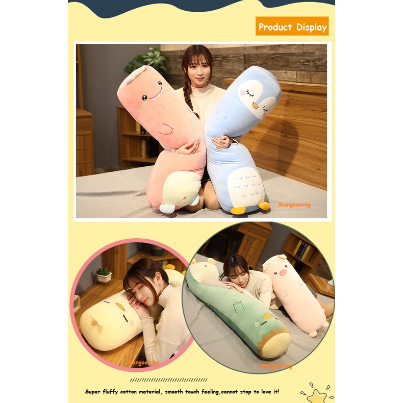 Đồ chơi nhồi bông hình động vật hoạt hình 70cm 85cm 1m 1.3m