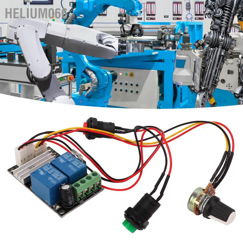 Helium066 Helium066 Bộ điều khiển động cơ Trọng lượng nhẹ Kích thước nhỏ gọn cho truyền tuyến tính Điều tốc độ DC 7‑25V