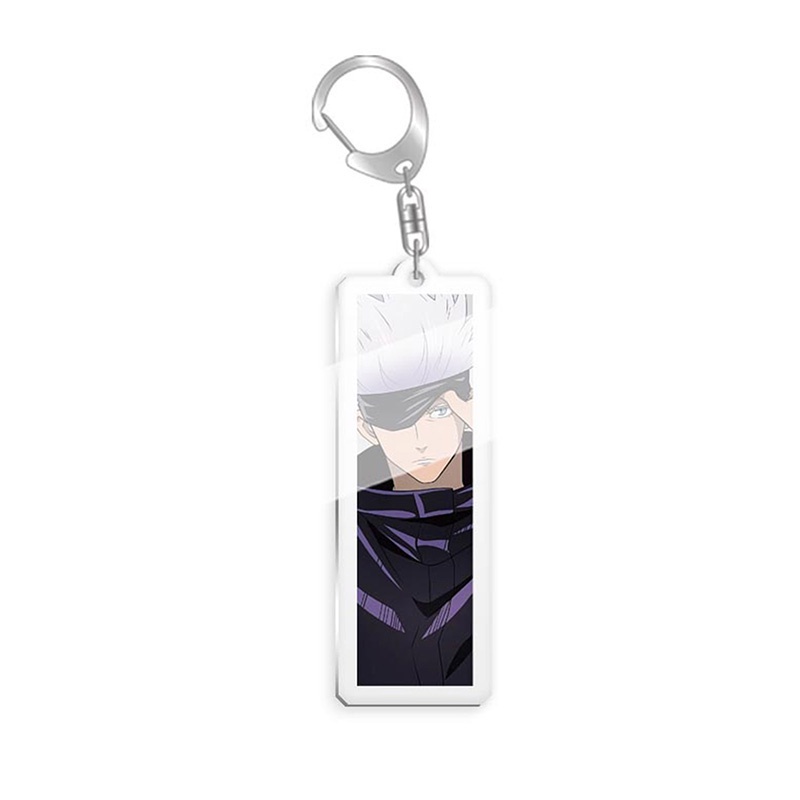 Móc khóa acrylic gắn hình Songping Jujutsu Kaisen Yuji Itadori Fushiguro Megumi hai mặt