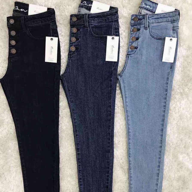 quần jeans xuất khẩu skinny 