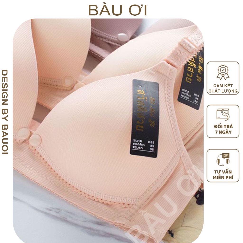 [FREE SHIP AL01] ÁO LÓT BẦU CHẤT COTTON CHO CON BÚ CÓ CÚC BẤM TIỆN DỤNG - ÁO LÓT CHO BÀ BẦU