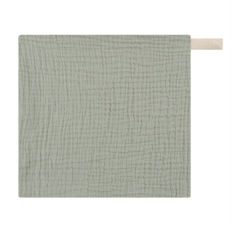 Yếm Ăn Bằng Cotton Màu Trơn Thân Thiện Với Làn Da Cho Bé Sơ Sinh
