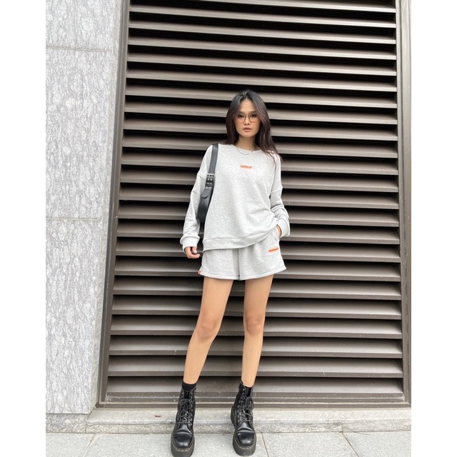 SET Áo Sweater và Short đùi Wanderlust FW2022