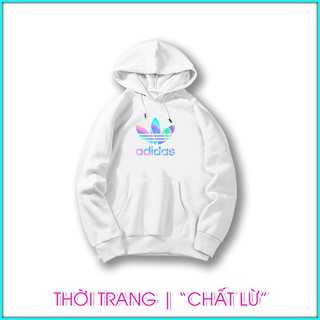 [Xả Kho Free Ship] ÁO KHOÁC NỈ HOODIE |PHẢN QUANG ADIDAS|NAM/NỮ|PQ24KN |Bảo Hành Đổi Trả 1 Đổi 1|pdtshoponline