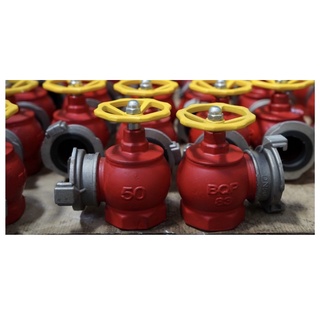 Van góc chữa cháy/ cứu hoả D50 ( kèm ren)