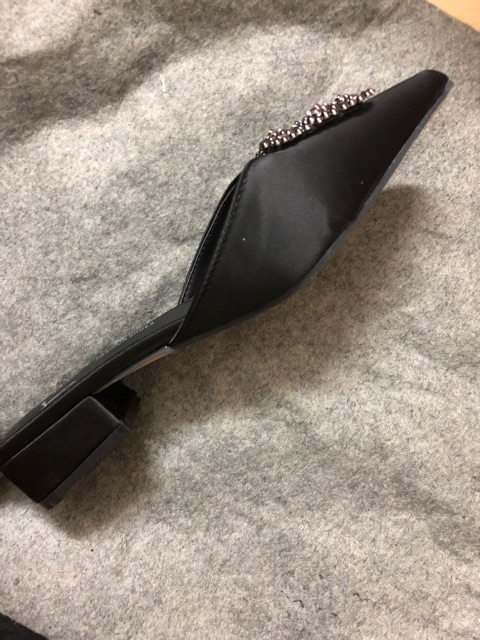 Giày sục nữ mũi vuông gót 3 phân [order] | BigBuy360 - bigbuy360.vn