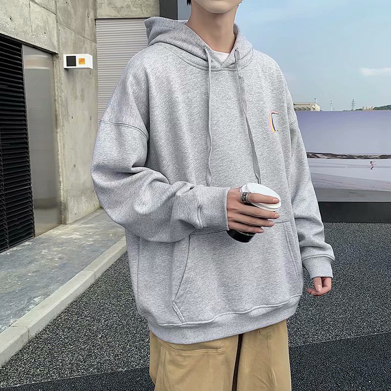 Áo Hoodie Họa Tiết Cầu Vồng Size M-5Xl Phong Cách Hàn Quốc Cho Nam | BigBuy360 - bigbuy360.vn