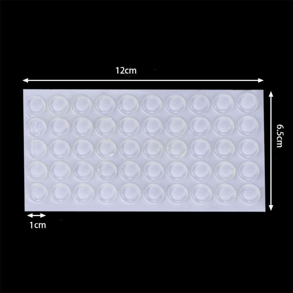 Set 50 Miếng Đệm Cao Su Silicon Cứng 2MM Tự Dính Cho Đồ Nội Thất