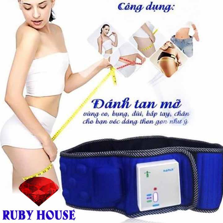 Đai massage giảm béo X5 Hàn Quốc, đai massage giảm mỡ bụng CỰC HIỆU QUẢ - Ruby House