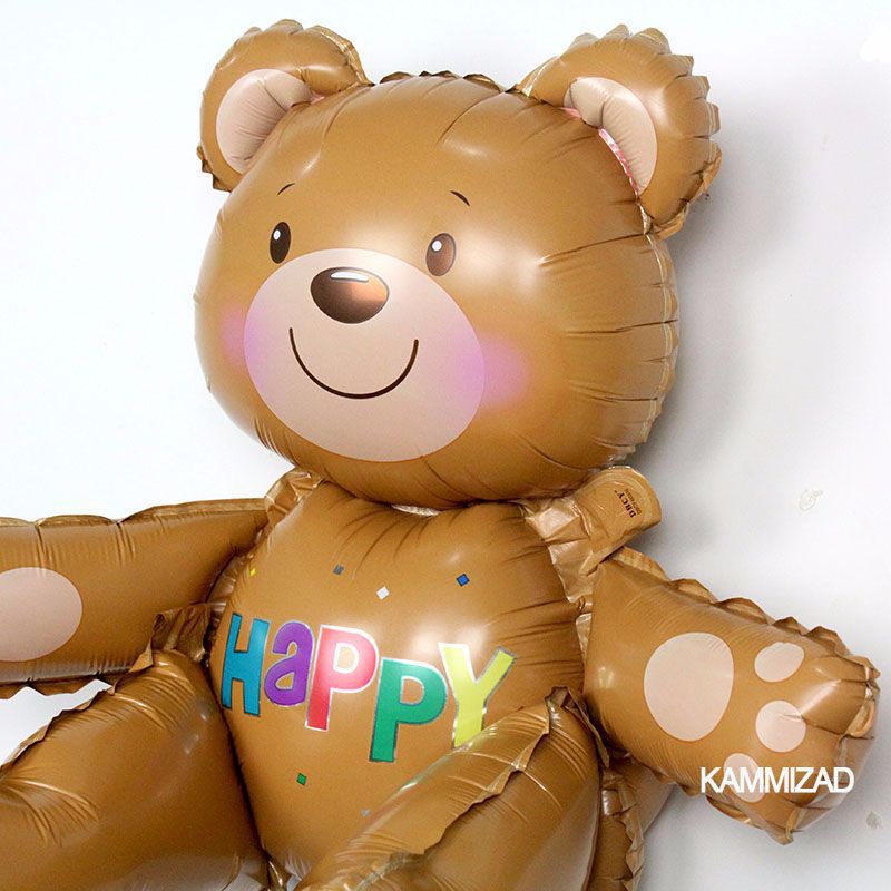 Bong Bóng Hình Gấu 3D Dễ Thương Dùng Trang Trí Tiệc Sinh Nhật
