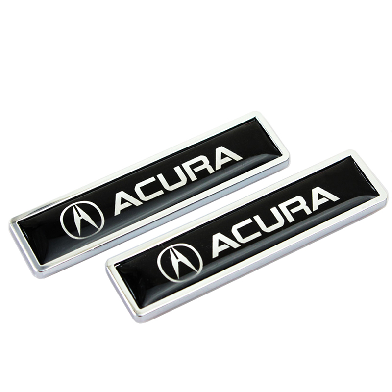 1 Cặp Logo Dán Trang Trí Xe Ô Tô Acura Rsx Integra Rdx Zdx