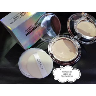 Phấn Nén Cellio Ex Collagen SPF 30
