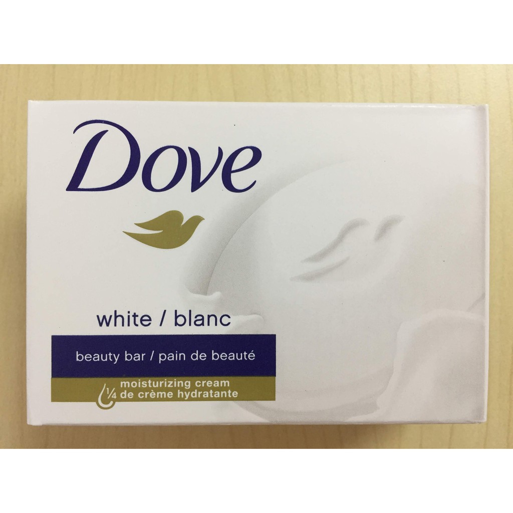 Xà bông Dove white/blanc 113g - hàng Mỹ xách tay