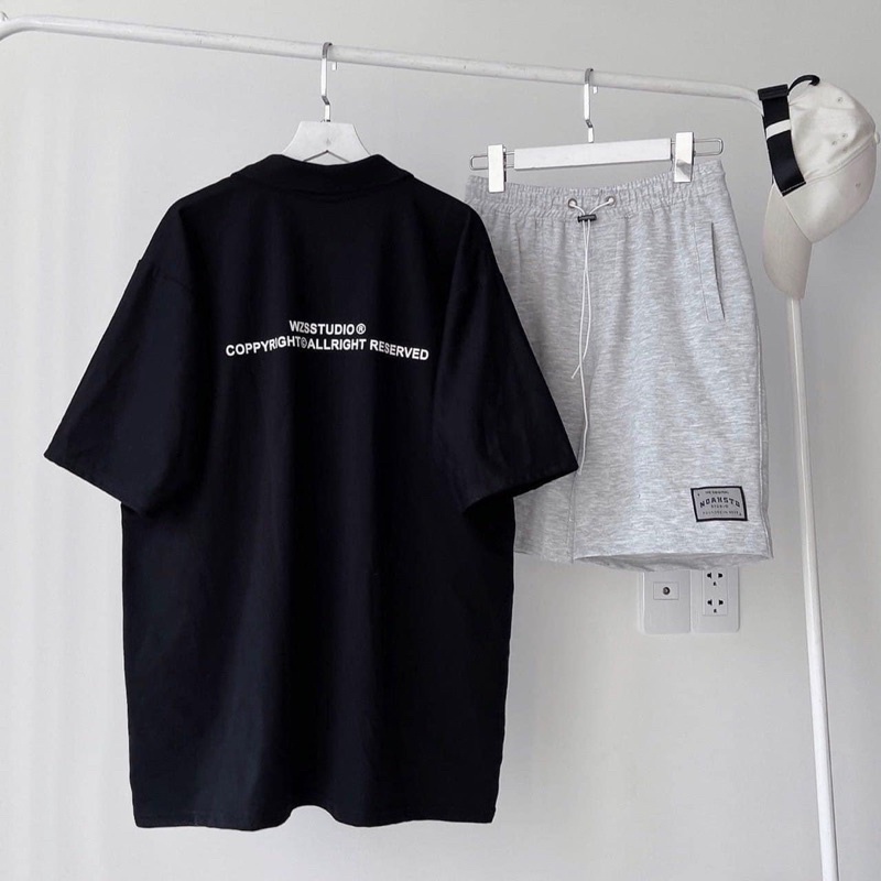 Áo Polo Form Rộng Tag WZS 2t clothes unisex