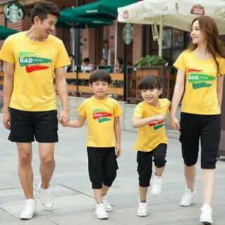 Set 4 áo gia đình giá rẻ