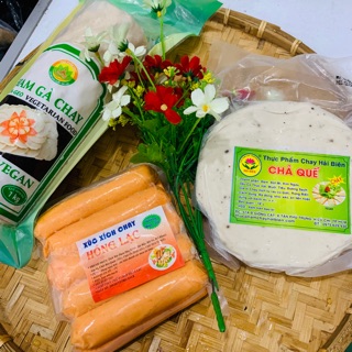 HAM GÀ 1KG- XÚC XÍCH 0.5kg- CHẢ QUẾ 0.5kg/ THỰC PHẨM Chay Tâm Phát