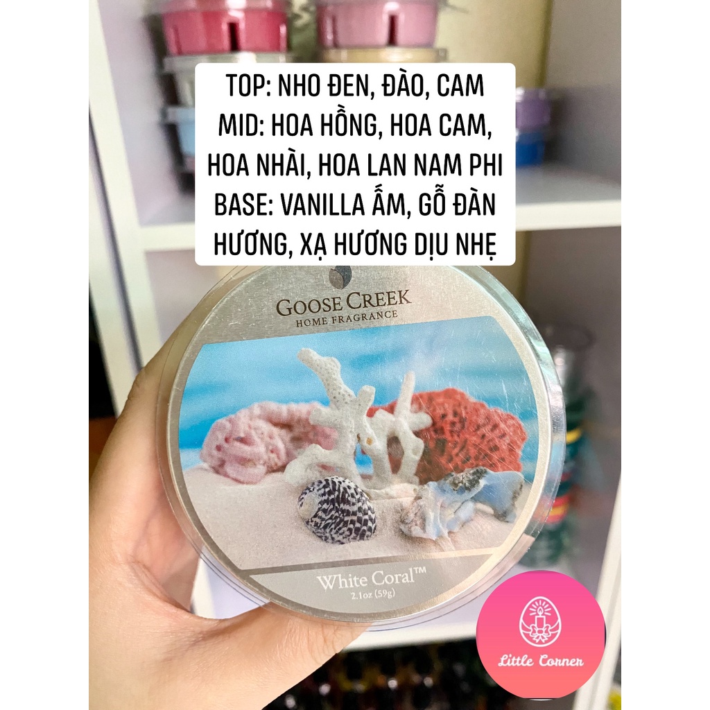 Sáp thơm Wax melt GOOSE CREEK 59g