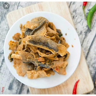 Da cá lắc trứng muối hộp 300gram