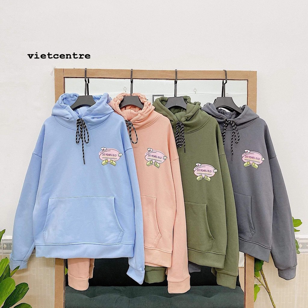 Áo Khoác Hoodie Form Rộng KITKAT SIMPLE Unisex Hot Trend - VIETCENTRE