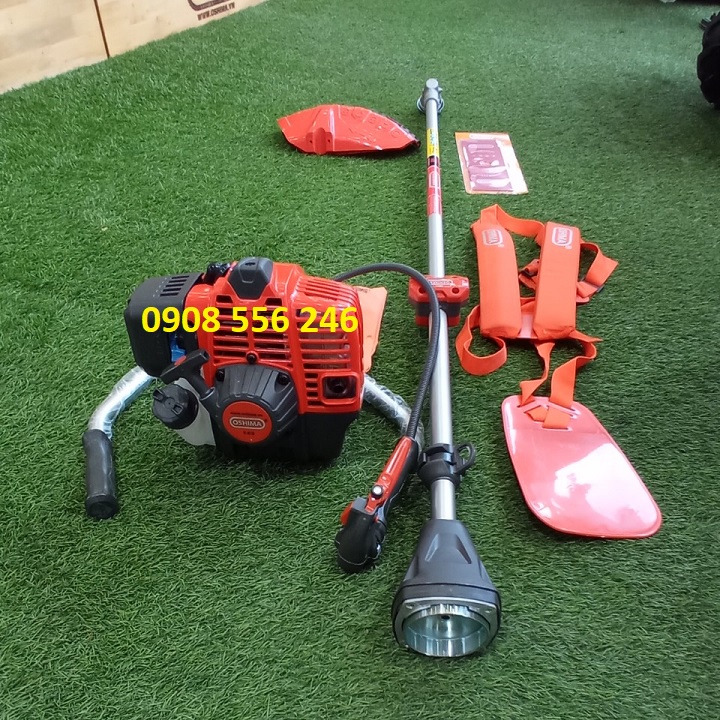 Máy cắt cỏ oshima 2 thì đủ bộ và lưỡi cắt oshima 143
