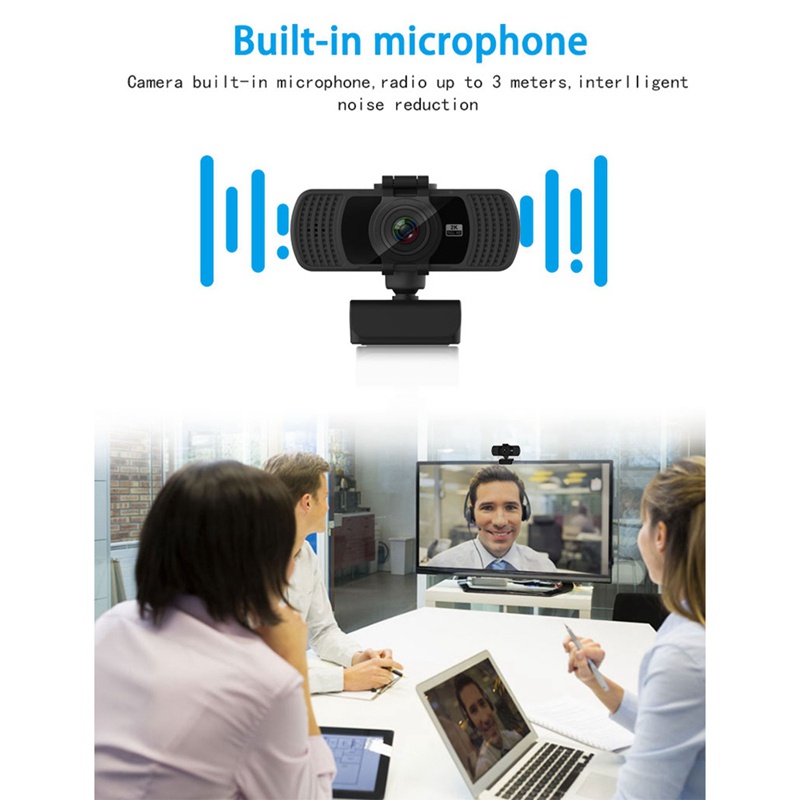 Webcam Usb Pc06 2k Độ Phân Giải Cao Có Kẹp Gắn Máy Tính Tiện Dụng | BigBuy360 - bigbuy360.vn
