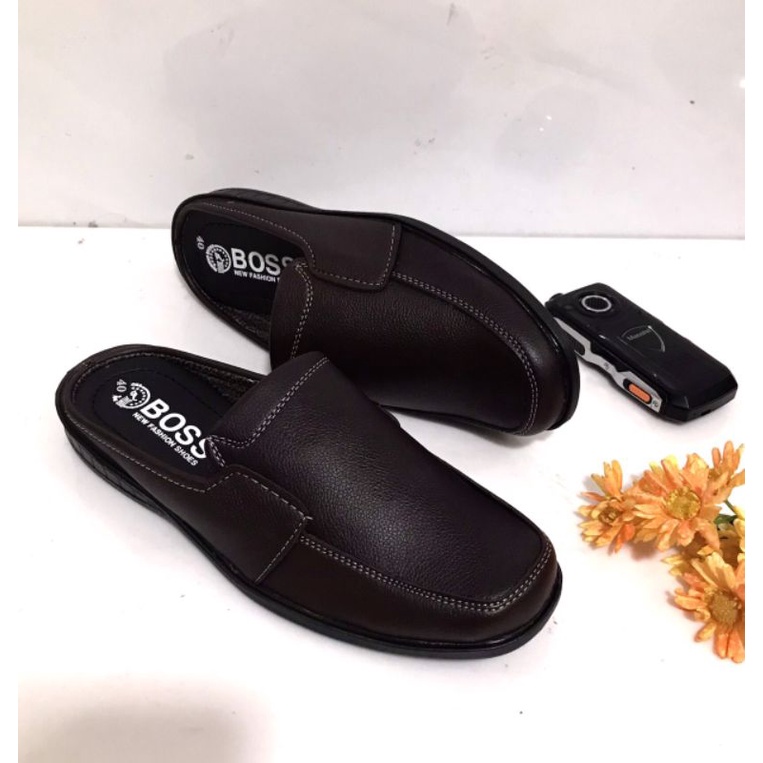 Dép sapo nam mẫu mới..màu nâu sang trọng lịch lãm