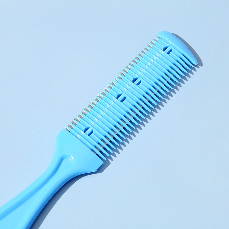Lược lược tỉa tóc kèm 2 dao tem cạo đa năng tóc mái