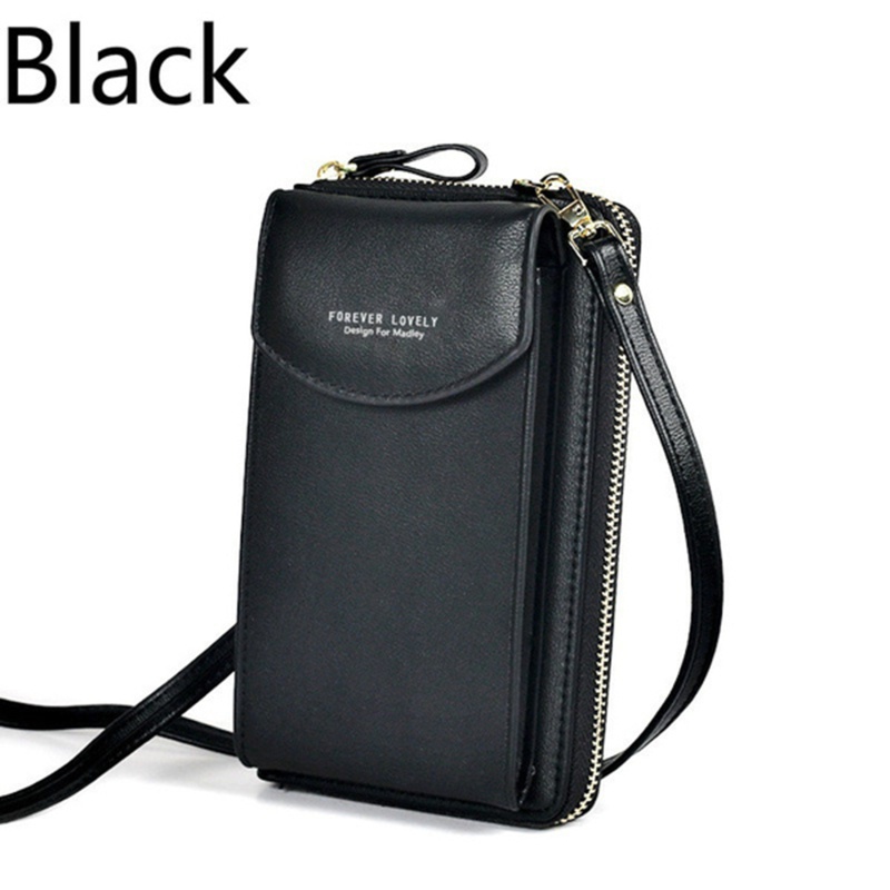 Women's PU Leather Crossbody Bags Large Capacity Multifunction Cellphone Purse Small Cross Body Bag Long Wallet Card Holder Mini Shoulder Bag for Women