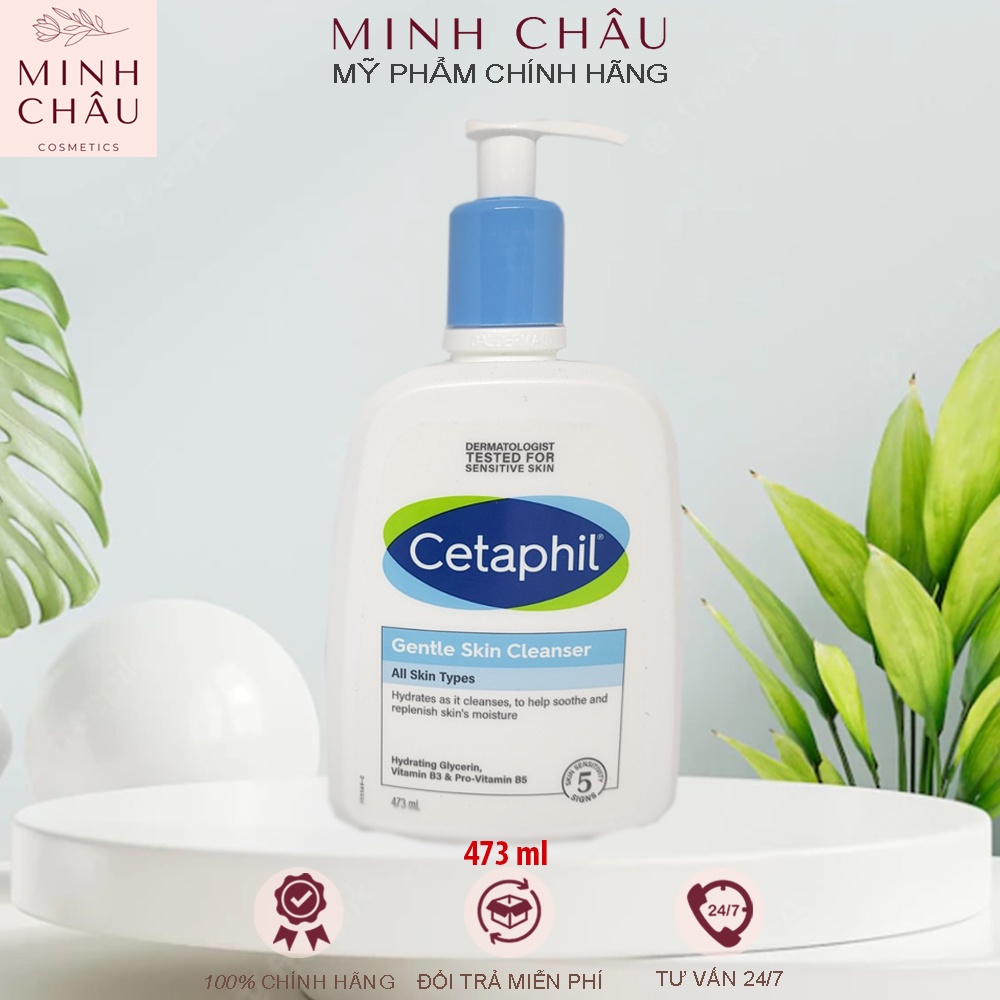 Cetaphil Sửa Rửa Mặt Gentle Skin Cleanser 125 ml/500 ml