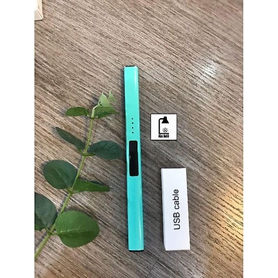 Phụ kiện đốt nến thơm điện kèm dây sạc USB vĩnh cửu nhiều màu tiện dụng hiện đại