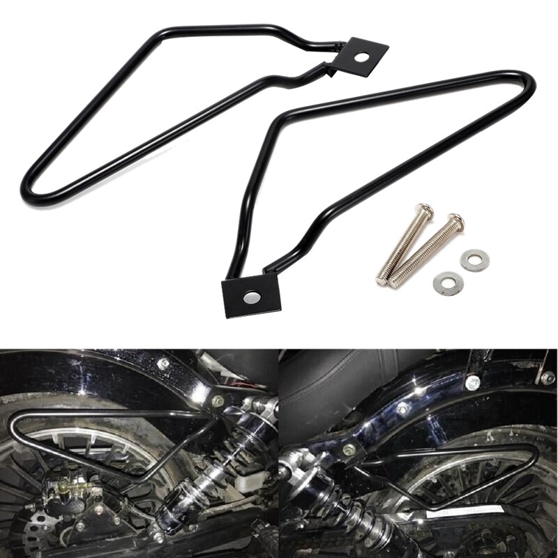 HONDA SUZUKI BMW Túi Da Đựng Đồ Đa Năng Gắn Yên Xe Mô Tô Harley-Davidson Sportster 883 Iron Xl883N Dyna So Fxf Softail V-Rod