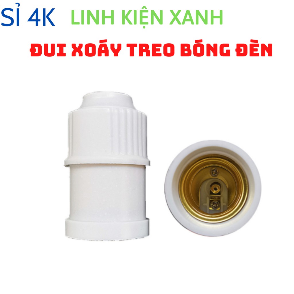 ĐUI BÓNG ĐÈN XOÁY TREO CHÍNH HÃNG