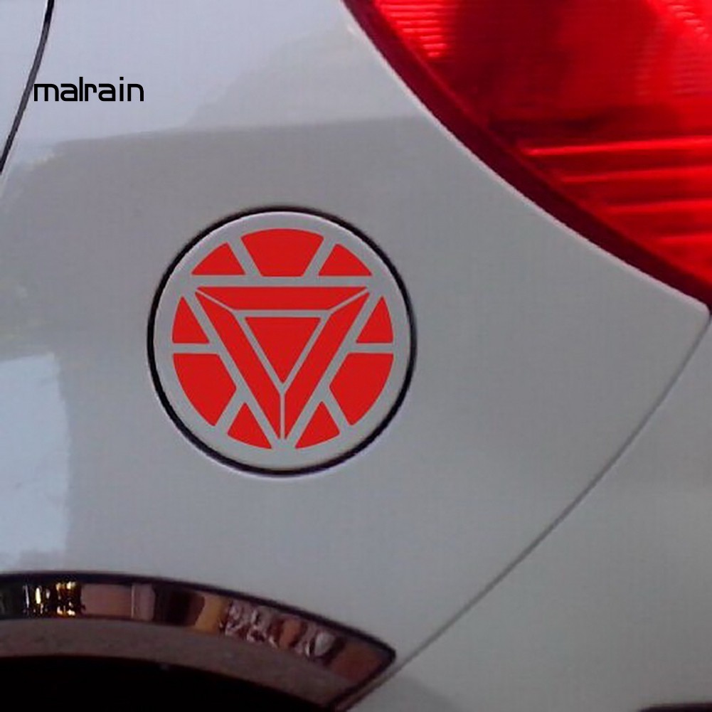 Decal Dán Trang Trí Xe Hơi Hình Iron Man