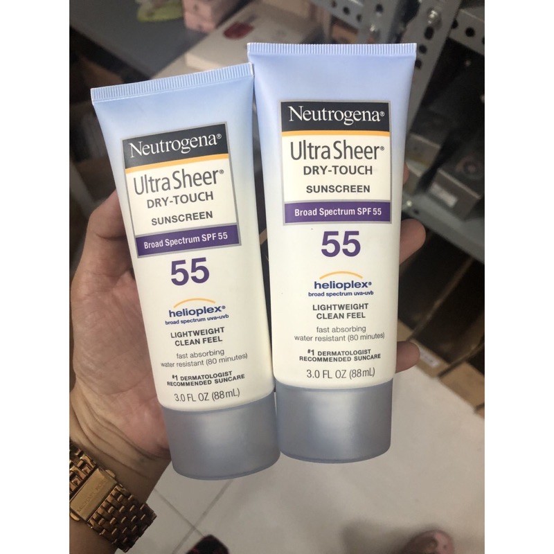 Kem chống nắng Neutrogena Ultra Sheer SPF 70