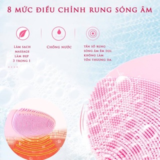 Máy rửa mặt silicone thần thánh